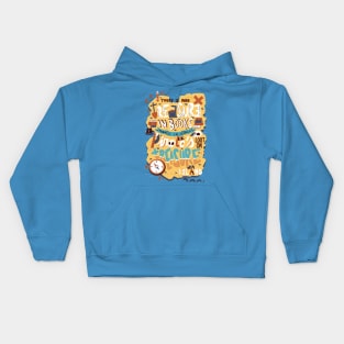 Books are Treasure Kids Hoodie